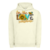 Pigment Pistachio for the love sunshine Urban Hoodie - NancyCooperArtShop