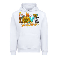 White for the love sunshine Urban Hoodie - NancyCooperArtShop