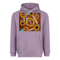 Lavender football leopard sunflower Heavyweight Hoodie - JahusDesignShop