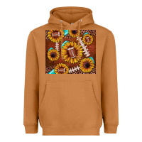 Meerkat football leopard sunflower Heavyweight Hoodie - JahusDesignShop