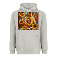 Moon Dust football leopard sunflower Heavyweight Hoodie - JahusDesignShop