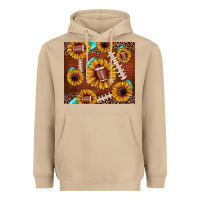 Mushroom football leopard sunflower Heavyweight Hoodie - JahusDesignShop