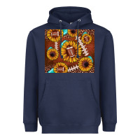 Football Leopard Sunflower Heavyweight Hoodie | Teevron