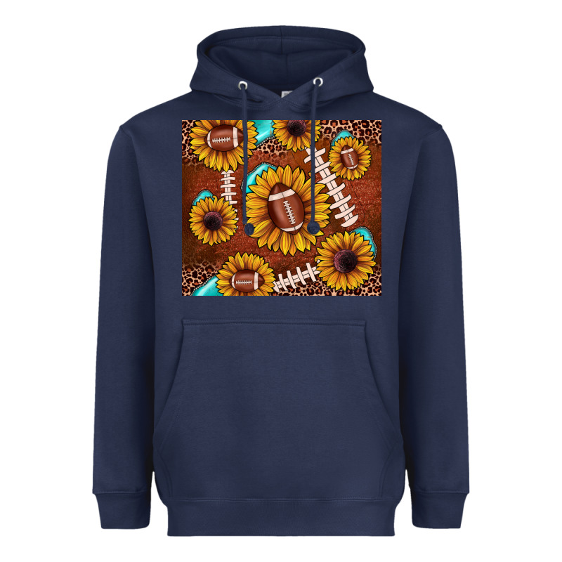 Football Leopard Sunflower Heavyweight Hoodie by JahusDesignShop | Teevron