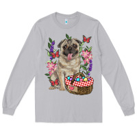 Moon Dust easter pug Long Sleeve Tee - RanaPortraitStore