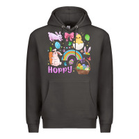 Smoke easter hoppy bunny Premium Hoodie - MaliasSmallBusiness