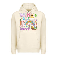 Tofu easter hoppy bunny Premium Hoodie - MaliasSmallBusiness