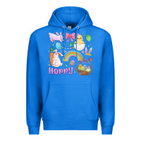 True Royal easter hoppy bunny Premium Hoodie - MaliasSmallBusiness