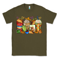 Army Green tacos coffee cups Classic Tee - Zillion Design Studio