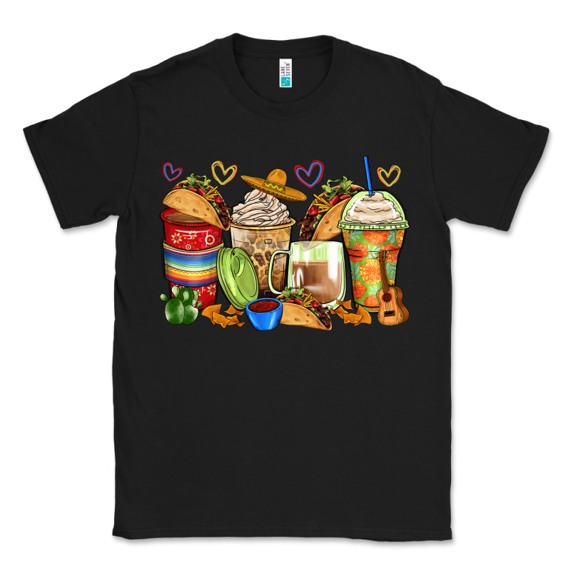 Tacos Coffee Cups Classic Tee by Zillion Design Studio | Teevron