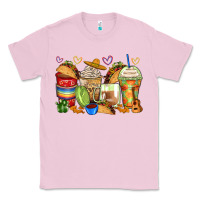 Bubblegum Pink tacos coffee cups Classic Tee - Zillion Design Studio