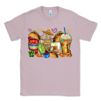 Lilac tacos coffee cups Classic Tee - Zillion Design Studio