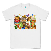 White tacos coffee cups Classic Tee - Zillion Design Studio