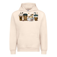 Sandshell coffee latte coffee cups Urban Hoodie - MaliasSmallBusiness