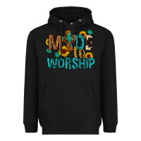Black made to worship Heavyweight Hoodie - Artiststas