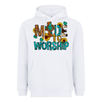 White made to worship Heavyweight Hoodie - Artiststas