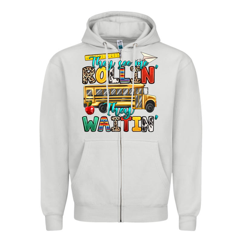 They See Me Rollin They Waitin Zipper Hoodie by texasbilliewilder | Teevron