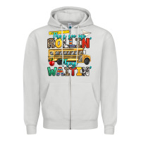 Dove Grey they see me rollin they waitin Zipper Hoodie - texasbilliewilder