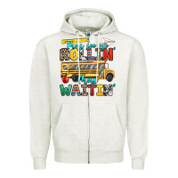 Oatmeal Heather they see me rollin they waitin Zipper Hoodie - texasbilliewilder