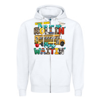 White they see me rollin they waitin Zipper Hoodie - texasbilliewilder