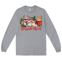 Heather Grey current mood coffee cups Long Sleeve Tee - Zillion Design Studio