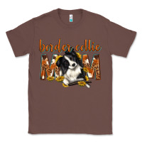 Chestnut western border collie mom Classic Tee - texasbilliewilder