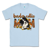 Dusty Blue western border collie mom Classic Tee - texasbilliewilder