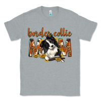 Heather Grey western border collie mom Classic Tee - texasbilliewilder