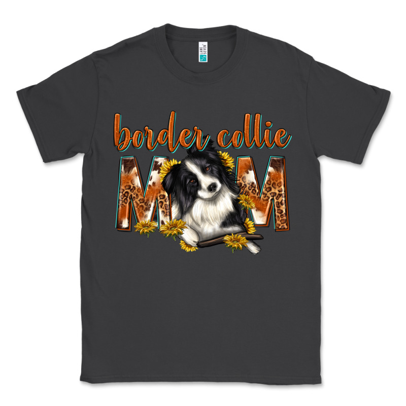 Western Border Collie Mom Classic Tee by texasbilliewilder | Teevron