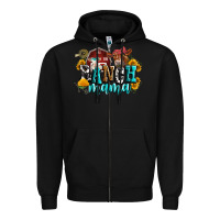 Black ranch mama Zipper Hoodie - Zillion Design Studio