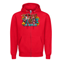 Red ranch mama Zipper Hoodie - Zillion Design Studio