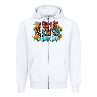 White ranch mama Zipper Hoodie - Zillion Design Studio