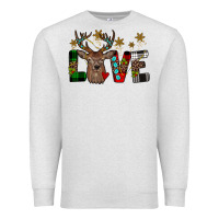 Oatmeal Heather love christmas Premium Sweatshirt - JahusDesignShop
