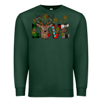 Sports Green love christmas Premium Sweatshirt - JahusDesignShop
