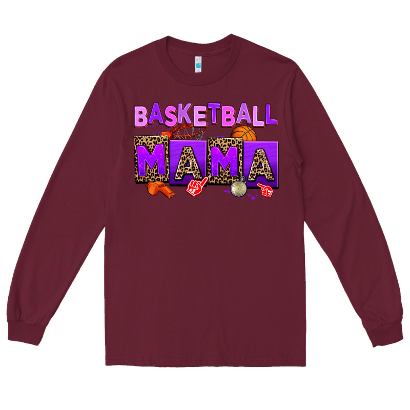 Basketball Mama Long Sleeve Tee by AdoDesignShop | Teevron