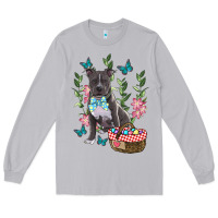 Moon Dust easter pitbull Long Sleeve Tee - RanaPortraitStore