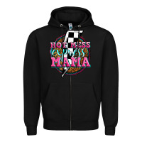 Black hot mess express mama Zipper Hoodie - Zillion Design Studio