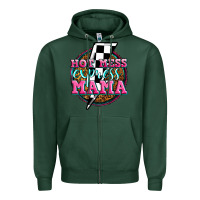 Sports Green hot mess express mama Zipper Hoodie - Zillion Design Studio
