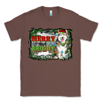 Chestnut merry and bright husky farm  background Classic Tee - RanaPortraitStore