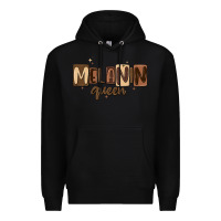 Black melanin queen Premium Hoodie - MaliasSmallBusiness