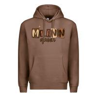 Chestnut melanin queen Premium Hoodie - MaliasSmallBusiness