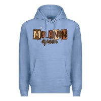 Colony Blue melanin queen Premium Hoodie - MaliasSmallBusiness