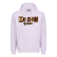 Lilac melanin queen Premium Hoodie - MaliasSmallBusiness