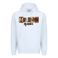 White melanin queen Premium Hoodie - MaliasSmallBusiness