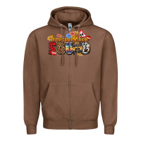 Chestnut transportation squad Zipper Hoodie - texasbilliewilder