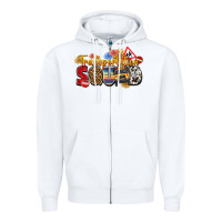 White transportation squad Zipper Hoodie - texasbilliewilder