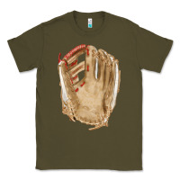 Army Green Catchers Mitt Fa Element Classic Tee - FaDigitalArtStudio