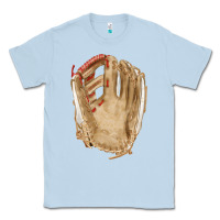 Dusty Blue Catchers Mitt Fa Element Classic Tee - FaDigitalArtStudio