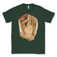 Sports Green Catchers Mitt Fa Element Classic Tee - FaDigitalArtStudio