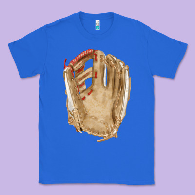 Catchers Mitt Fa Element Classic Tee Designed By Fadigitalartstudio